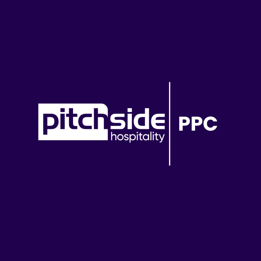 Pitch experiences logo on dark blue background for leading PPC case study