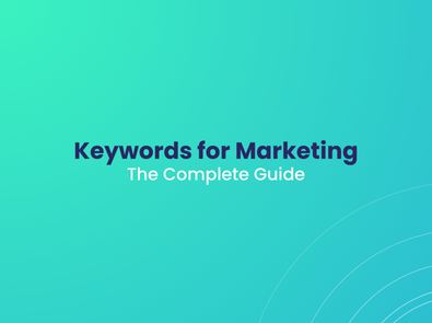 keywords for marketing title card