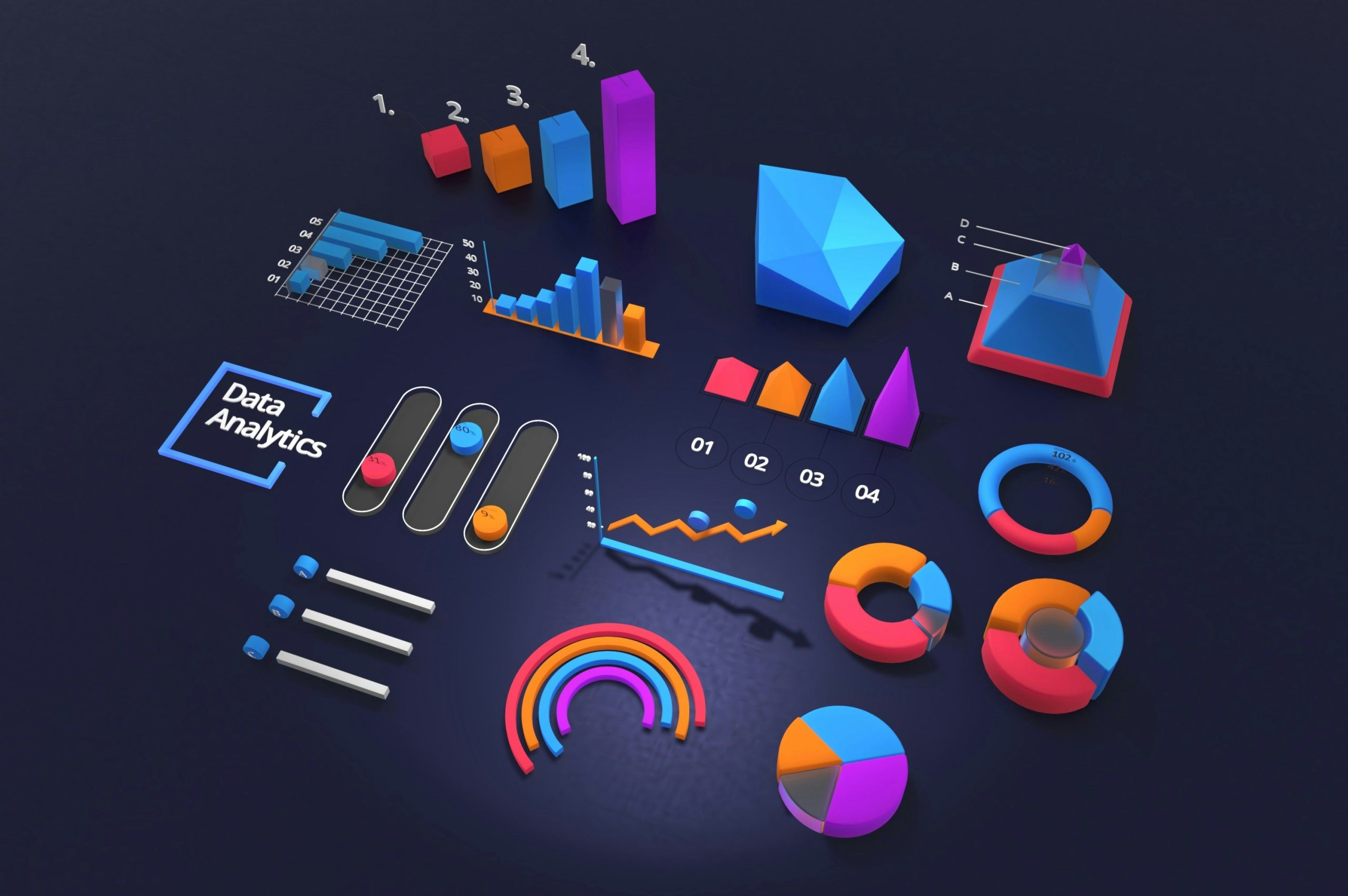 Data on a black background detailing the most common google ads conversion issues.