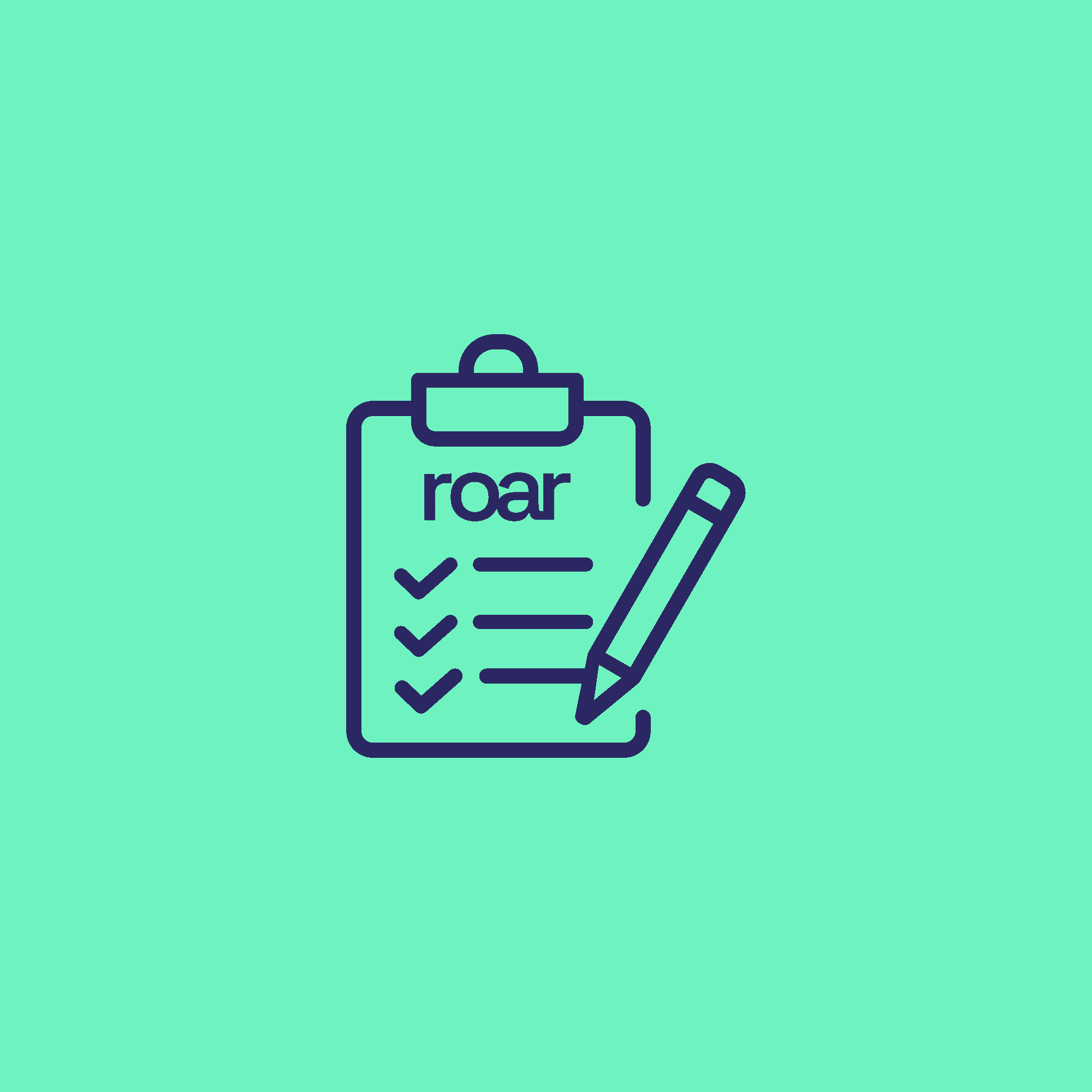 Green clipboard icon for best ai seo agency in London